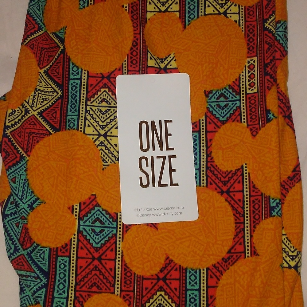 LuLaRoe OS disney mickey mouse leggings